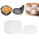 thumbnail image 4 of Revestimientos para freidora de aire de 100 hojas, papel para hornear, almohadilla para alimentos, papel para hornear, accesorios para freidoras, Herramientas y accesorios para hornear Numero 3 Naiovety HA043881-03, 4 of 6