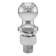 thumbnail image 2 of Curt Boule de Remorque en Acier Inoxydable Manufacturing 40062, Argent - Chrome, 2 of 2