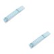 thumbnail image 1 of Cateissary Tiras para moldes para pasteles, para hornear, incluso tiras, Protector de cinturón, superabsorbente, algodón grueso, nivel de Azul 2piezas, 1 of 6