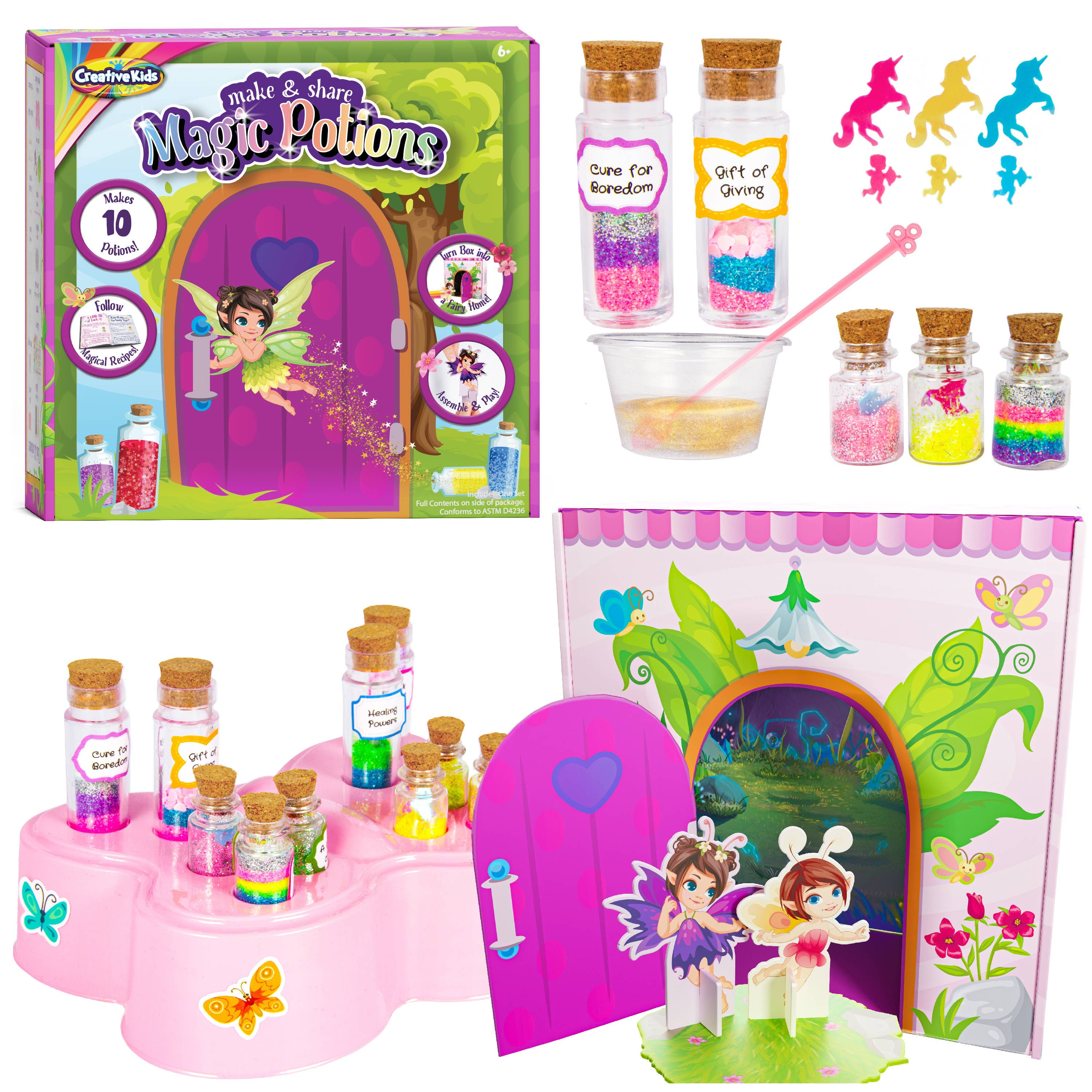 Creative Kids Make & Share Magic Potions DIY Potion Kits for Kids 6
