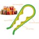 thumbnail image 4 of Abridor de botellas 5 en 1 - Con almohadilla aislante de silicona - Juego de 3 abrelatas - Herramienta de cocina abridor de botellas de cerveza (verde) Sincero Electrónica, 4 of 5