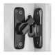 thumbnail image 3 of "Cerradura De Puerta Corredera De Granero, Malubero, Negro ", 3 of 5