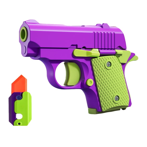 Mini pistola de alivio realista para niños juguete coleccionable los mejores regalos 2 uds.