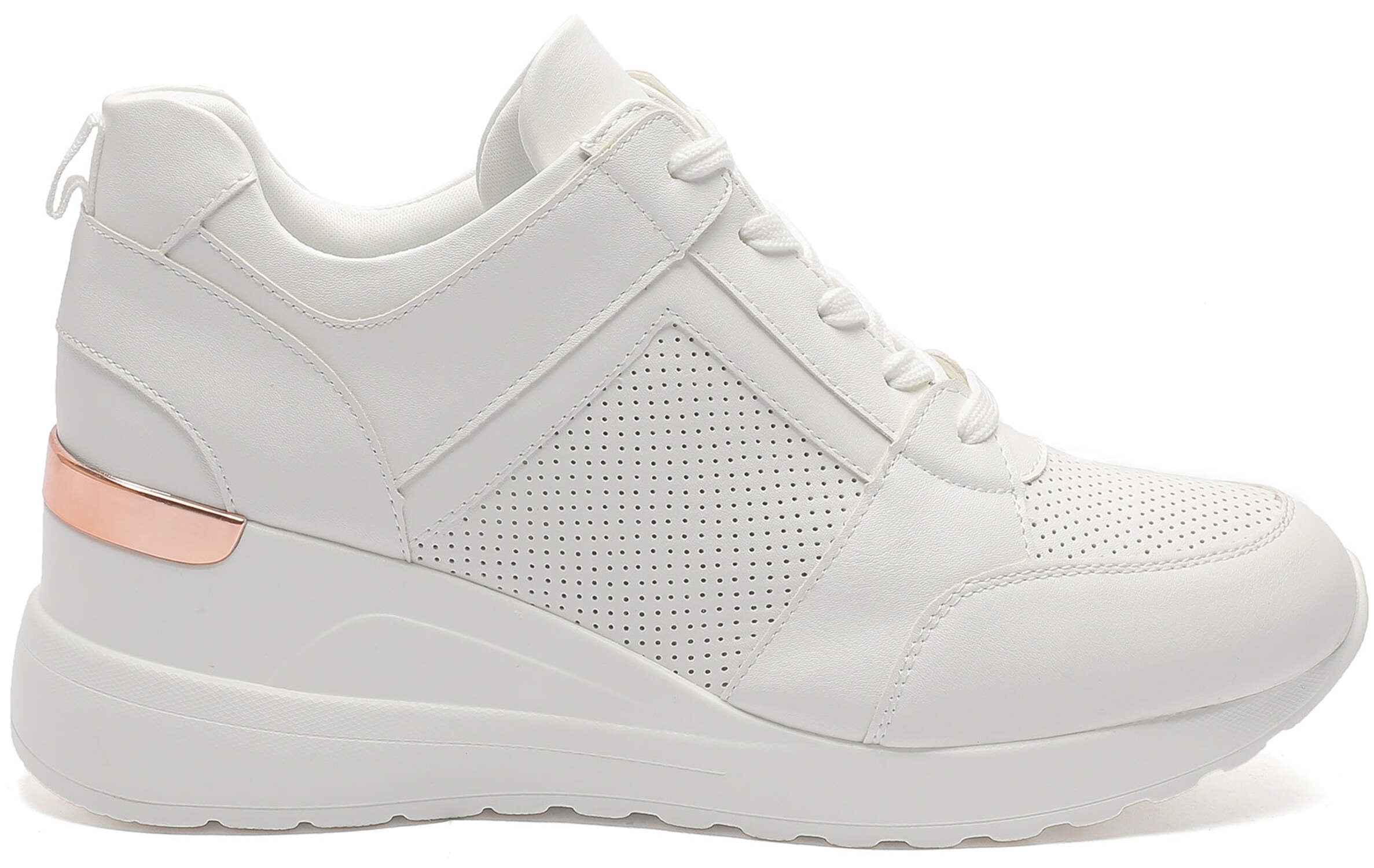 Yolanda Zula Wedge Sneakers for Women - Wedge Tennis Shoes Non-Slip Women Fashion Sneakers