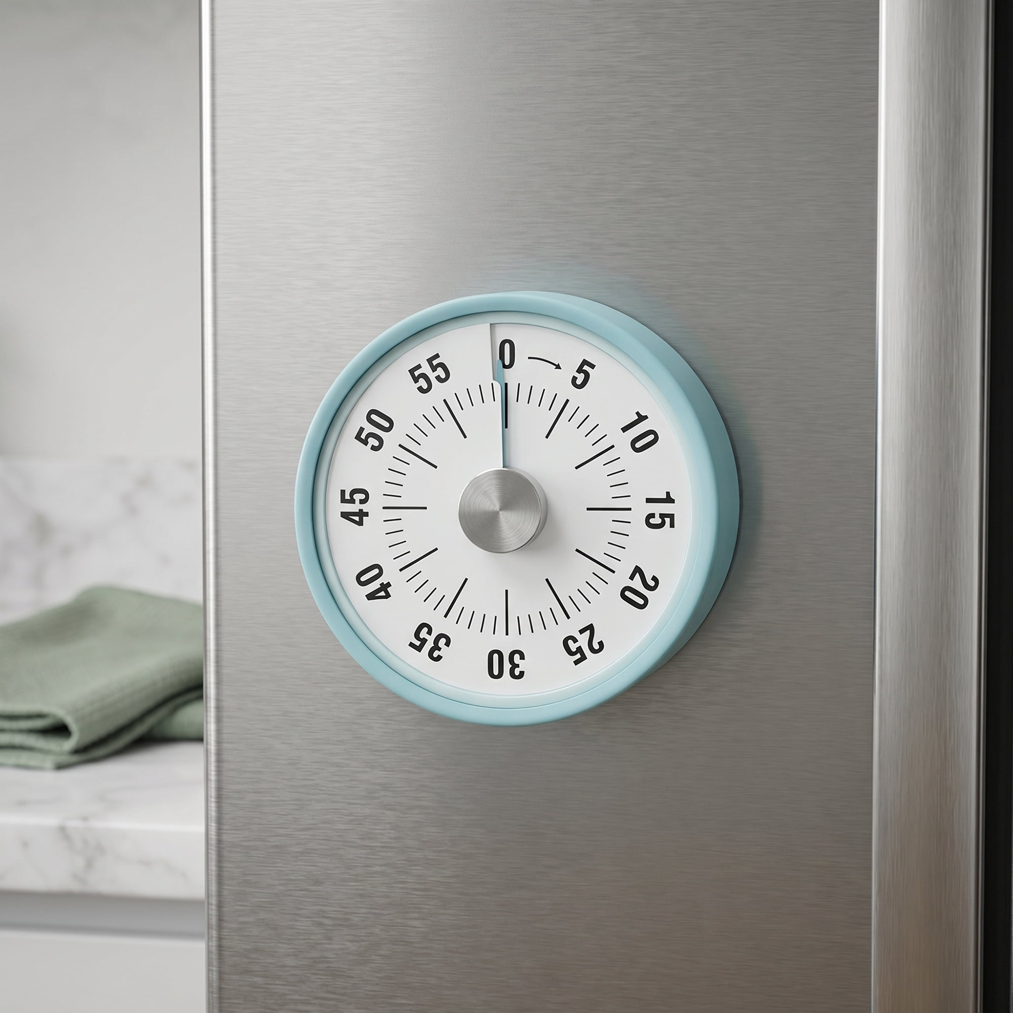 Unique Bargains Loud Alarm Magnetic Backing Timer for Cooking and Learning Green