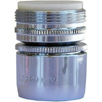 Lasco Fittings Swivel Spray Dual Thread Faucet Aerator - Chrome - Silver