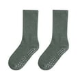 thumbnail image 1 of Calcetines de yoga con empuñaduras para mujer, calcetines antideslizantes para yoga, pilates, barra, danza, 1 of 6