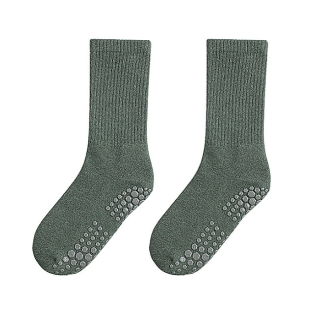 Calcetines de yoga con empuñaduras para mujer, calcetines antideslizantes para yoga, pilates, barra, danza