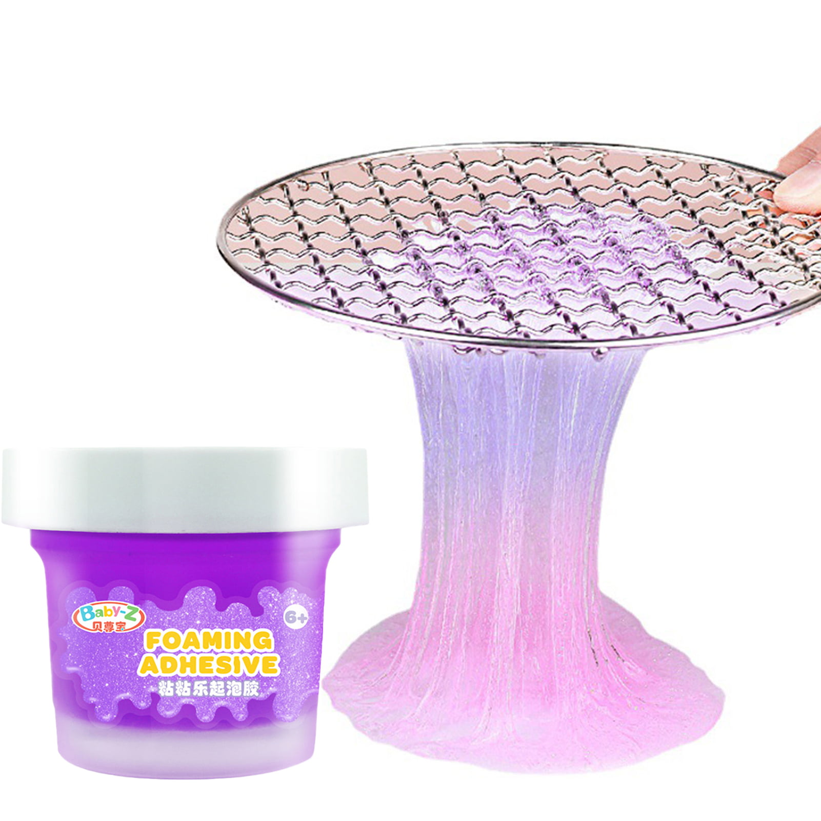 Aromatherapy Bye Bye Stress | Pastel Purple Butter Slime