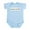 Sky Blue, variant on CafePress - Bubbe's Nachas Infant Bodysuit - Baby Light Bodysuit, Size Newborn - 24 Months