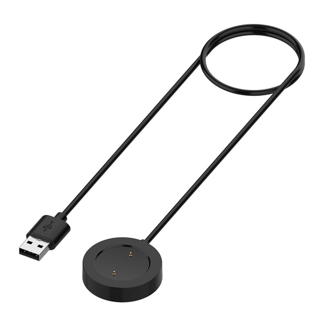 Tmvgtek Cable De Carga De Reloj Inteligente Usb De 1 M Para Mi Watch Color Sport Charger (Negro)
