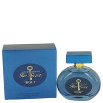 Antonio Banderas Her Secret Night Eau De Toilette Spray for Women 2.7 oz
