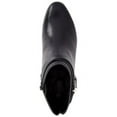 thumbnail image 2 of GIANI BERNINI Womens Black Cushioned Ankle Strap Cherub Round Toe Wedge Zip-Up Booties 7.5 M, 2 of 3