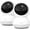 3K-2 Pack, variant on Security Camera, 2K HD Indoor Security Camera, 360 Degree Pan/Tilt Pet Camera 2.4G and 5G WiFi, Motion Detection, 2-Way Audio, Siren, Night Vision, Cloud SD Card Compatible Alexa Google Assistant