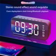 thumbnail image 2 of Réveil Intelligent Haut-Parleur Bluetooth Sans Fil Mini Caisson de Basses Grand Volume Son Surround 3d, 2 of 8