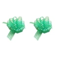 thumbnail image 4 of Wosthever Tire de la cinta de los lazos para envolver regalos Decoración de boda jubilosa festiva Cestas de regalo Regalo de Navidad para Verde 2piezas, 4 of 6