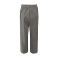 thumbnail image 6 of Bainana Women Comfort Fit Straight Leg Pants Solid Color Elastic Waist Trousers With Pockets Ladies Outdoor Activities Dress Pants Grey Size M, 6 of 6