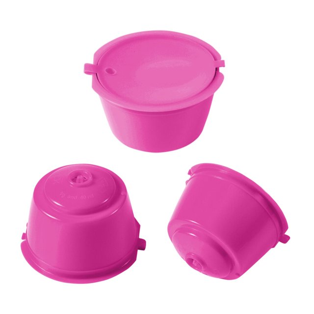 3 uds máquina de café cápsula reutilizable filtro de taza de café para Nescafé soporte de taza de café recargable Pod colador3 piezas 1CN Deng Xun unisex