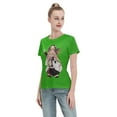 thumbnail image 4 of Women's Basic Short Sleeve T-Shirt Demon Slayer: Koiju and Nidouzi, 4 of 6