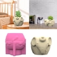 thumbnail image 2 of Geometric Elephant Gypsum Silicone Molds for Making Succulent Plant Flower Pot, 2 of 10