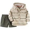 thumbnail image 2 of Carter's Baby Boy's Khaki Short Set- Beach Patrol- 3 Months, 2 of 2