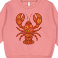 thumbnail image 3 of Inktastic Lobster Cute Vacation Toddler Sweatshirt, 3 of 4