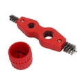thumbnail image 5 of Yajisi Red Color Copper Pipe Cleaner Reamer with Pipe Cleaning Brush Copper Pipe Polishing Chamferer Kit, 6.3 inches / 16 cm, 5 of 9