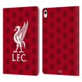 thumbnail image 1 of Head Case Designs Officially Licensed Liverpool Football Club Crest & Liverbird 2 Red Leather Book Wallet Case Cover Compatible With Apple iPad Pro 11 (2018), 1 of 6