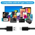 thumbnail image 4 of PwrON Compatible Black USB-C USB 3.1 Type-C Data Sync Charging Cable Replacement for HTC Bolt U Play U Ultra, 4 of 5