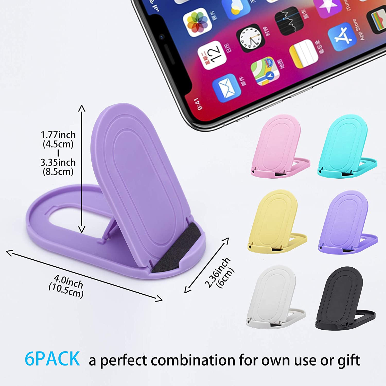  Soporte para Celular, Phone-Stand, Cell Phone-Holder, Home- Office Accessories, Desk Asseccories, Desk Gadgets Compatible with iPhone  Charging Stand 11 Pro Xs Max Xr X 8 7 6 6s Plus, Switch Lite Stand 