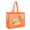 ORANGE, variant on Large Capacity Fine Mesh Beach Tote Bag with Funny pattern, Sand Proof Nylon Handbag Side Pockets For Pool Seaside Travel Swimming