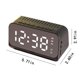 thumbnail image 3 of Altavoz Bluetooth inalámbrico | Altavoz inteligente con diseño de espejo mini | Reloj despertador con control remoto | Comando de voz | Audio de alta fidelidad | Decoración de oficina en casa, 3 of 5