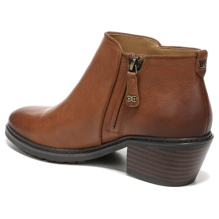 Sam Edelman Women's Pryce Ankle Boots, Tawny Brown Leather