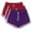 Wine#2, variant on LEBONYARD Womens Shorts Summer Plus Size,Women's Shorts with Comfortable Fit,3PC Women Casual Summer Sports Shorts Workout Yoga Shorts Active Shorts Wine S