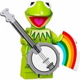thumbnail image 1 of Serie LEGO Minifigure Muppets Kermit La rana Minihigo con capa púrpura adicional 71033 LEGO, 1 of 2