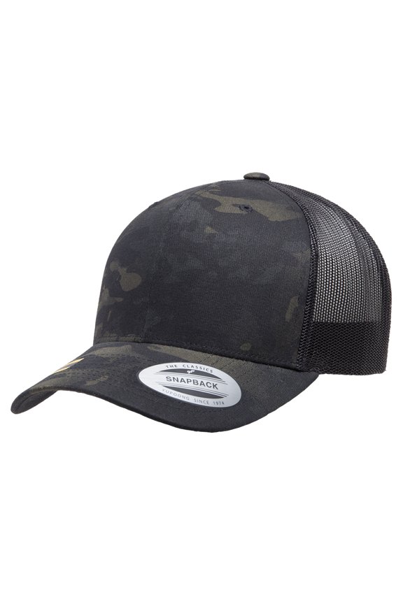 Retro Trucker Multicam Snapback - 6606MC