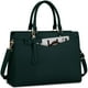 thumbnail image 1 of Bolsa para portátil RAINSMORE para mujer, 15.6 pulgadas, poliuretano, impermeable, verde, 1 of 8