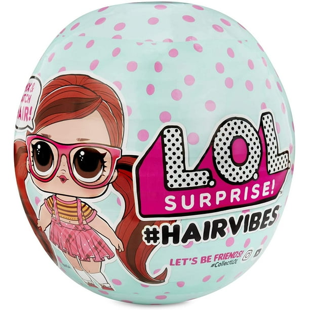 L.O.L. ?Sorpresa! Munecas Hairvibes con 15 Surprises yamp; LOL Surprise! L.O.L. Surprise!