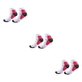 thumbnail image 4 of maskred 2piece Greater Flexibility Compression Socks For Sports Comfortable To Wear Ankles Socks rose red S/M 3Set, 4 of 6
