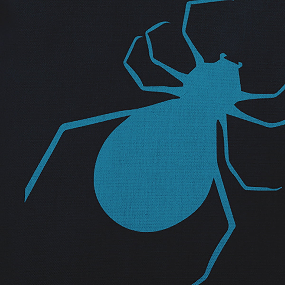 20" x 20" Simply Daisy Halloween Spiders Polyester Indoor/Outdoor Pillow, Unreal Teal Qty 1