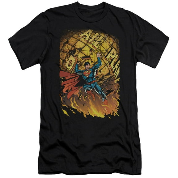 Superman/Superman #1 S/S Adult 30/1 T-Shirt Black