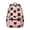 Black Cat and, variant on Black Cat and Dot Pink Pattern Backpack for School, Cute School Bag with Adjustable Shoulder Straps and Padded Back, 15.3"x11"x7.1"