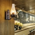 thumbnail image 5 of FSLiving 2-Pack Vintage Loft Black Shell Nordic Restaurant Industry Wall Sconces E26 UL Certification Plug-in Button Switch Cord Lighting Bulb Not Included, 5 of 8