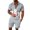Gray, variant on Vedolay Two Piece Short Set Mens 2 Piece Suit Tee & Shorts Set Bodybuilding Jogging Tracksuits Sweat Outfit,Yellow M