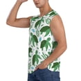 thumbnail image 3 of Haiem Men's Cartoon Turtle Print Tank Tops Summer Sleeveless Cut Off Workout T-Shirts Fitness Vest Athletic Undershirts-Medium, 3 of 8