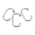 thumbnail image 2 of "C" Shower Curtain Hooks in Chrome, 2 of 2