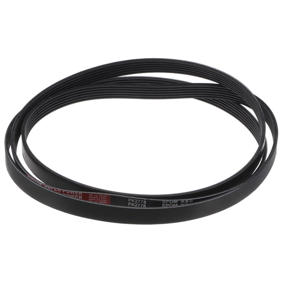 Unique Bargains 6PK2775 V-Ribbed Belt 6 Ribs 2775mm Length x 21mm Width x 5mm Height, EPDM Micro V Serpentine Belt