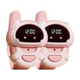 thumbnail image 1 of Walkie-talkie para niños Baoblaze 2 piezas recargables Rosa, 1 of 8