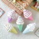 thumbnail image 4 of 1 caja de bolas de helado con forma de donut y macarrones navideños, adornos colgantes para árbol de Navidad, decoración navideña para fiestas en casa 2024, 4 of 5