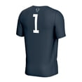 thumbnail image 3 of Men's GameDay Greats #1 Navy Howard Bison Lightweight Soccer Fashion Jersey, 3 of 4